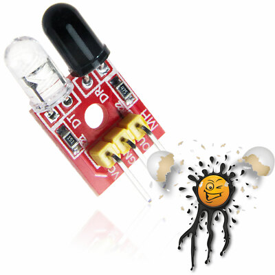 analog IR Distanzsensor Näherungssensor 3,3-5V  1V ADC Abstand Raspberry Pi