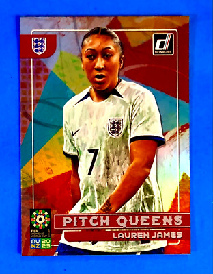 Donruss Women’s World Lauren James SSP 2023 Donruss FIFA Women's World Cup Soccer Pitch Queens