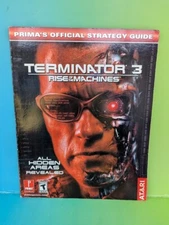 Prima Terminator 3: Rise of Machines Strategy Guide  - Paperback ps2 pc xbox