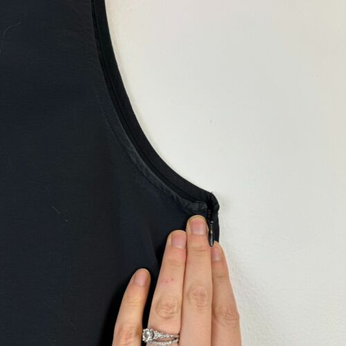 Moyuru schwarz lasergeschnitten ärmellose Tunika Kleid S/M - Bild 2 von 5