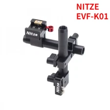 NITZE EVF-K01 Electronic Viewfinder 2.4 inch LCD EVF Monitor Camera Rig Holder