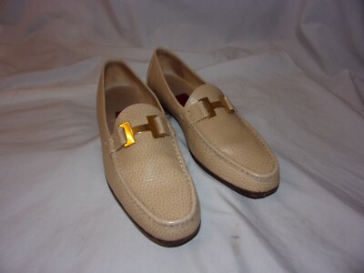 Custom Tan Leather Loafers Brass (H) Maylin PENINSULA HOTEL Hong Kong  (8)