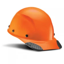 Lift Safety Hard Hat DAX Orange Fiber Resin Cap Style