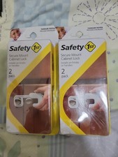Safety 1st Sure Mount Cabinet Lock 2 Pack  2 4 units
