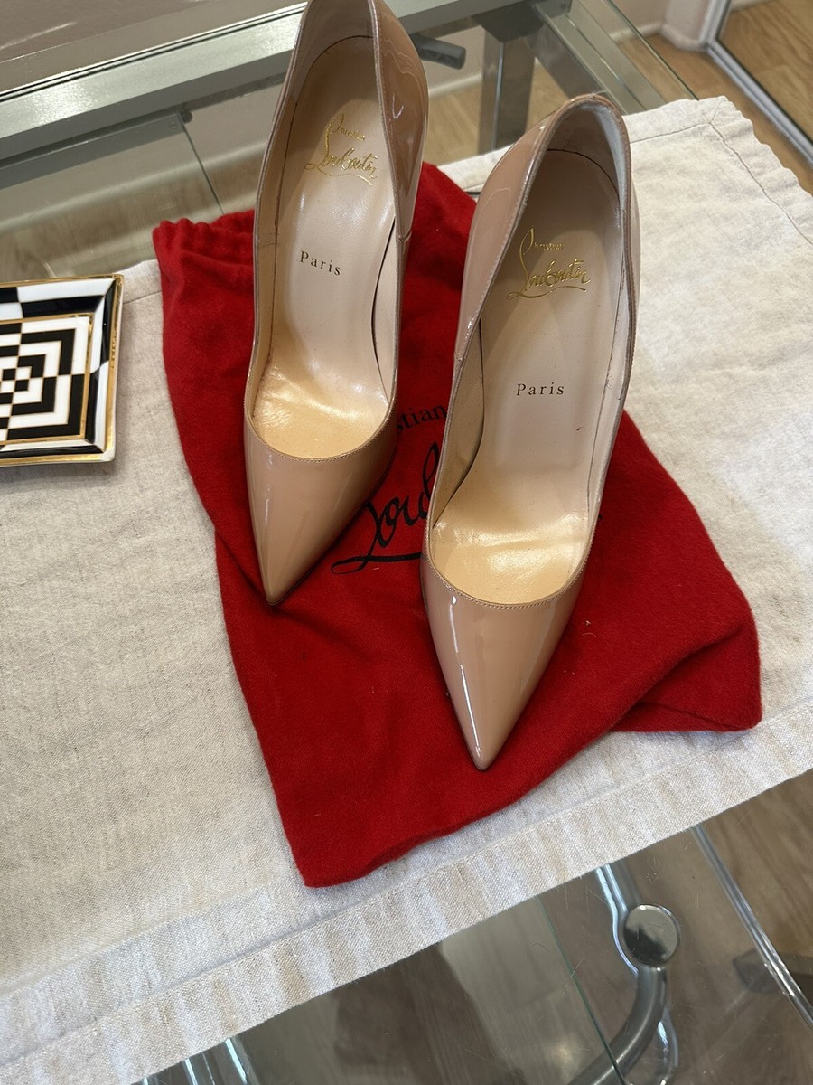 ✨極美品✨ Christian Louboutin ベージュ ハイヒール 24