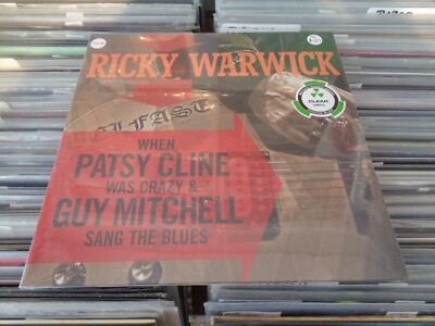 Ricky Warwick   When Patsy Cline Was Crazy... CLEAR VINYL 2LP STILL SEALED