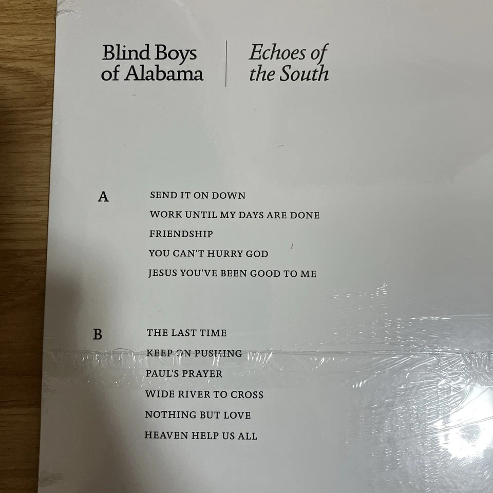 The Blind Boys Of Alabama – Echoes Of The South ~ 2023 UK 11-track vinyl LP ~NEW - Image 3 of 3