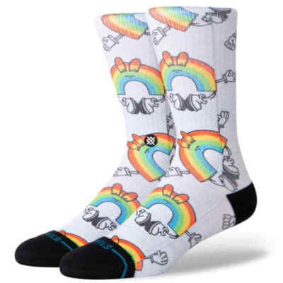 Stance Socken Vibeon Crew Freizeitsocken - rainbow