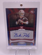 BROCK PURDY 2022 PANINI CERTIFIED BLUE Etch AUTO /20 RARE!!!