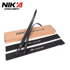 NIKA ARCHERY Recurve Bow Limbs Progress Series N3 Carbon Fiber Limb 22 to 50 lbs