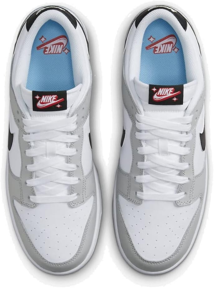 Nike Dunk Low SE Lottery DR9654-001 Grey Fog Light Crimson Men's