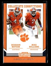 2017 Contenders Draft Picks Collegiate Connections Deshaun Watson Mike Williams