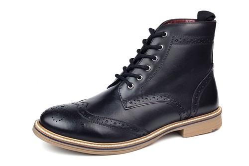 Frank James Bexley Real Leather Lace Up 