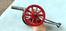 Vintage Barclay Lead Cannon, 3 inches long