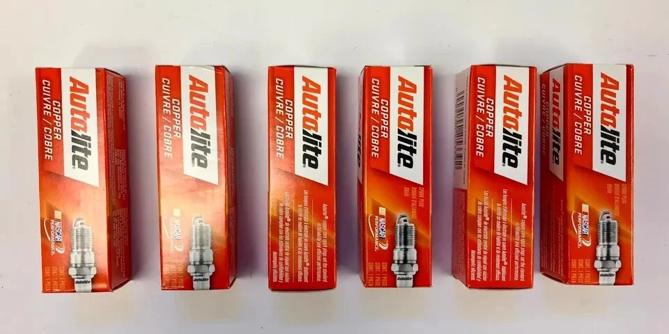 Juego de bujías ligeras automáticas de 6 cilindros cabeza plana para camioneta Dodge 1935-1956 926101 Foto 3 de 4