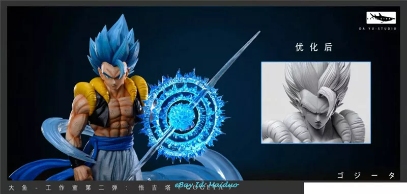 Gogeta SSJ4 Power 3D Printing Figurine Dragonball STL Files