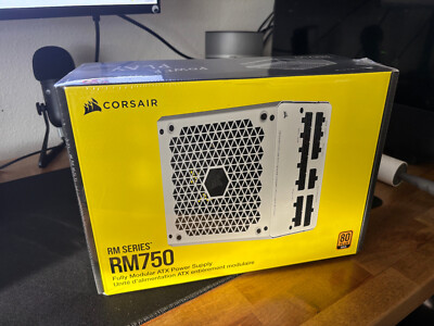 Corsair RM White Series RM750 750W Power Supply - CP-9020231-NA