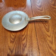 Vintage Hammered Aluminum Silent Butler Tray 