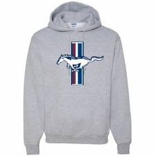 Wild Bobby Ford Mustang Logo Men Hooded Sweatshirt Hoodie