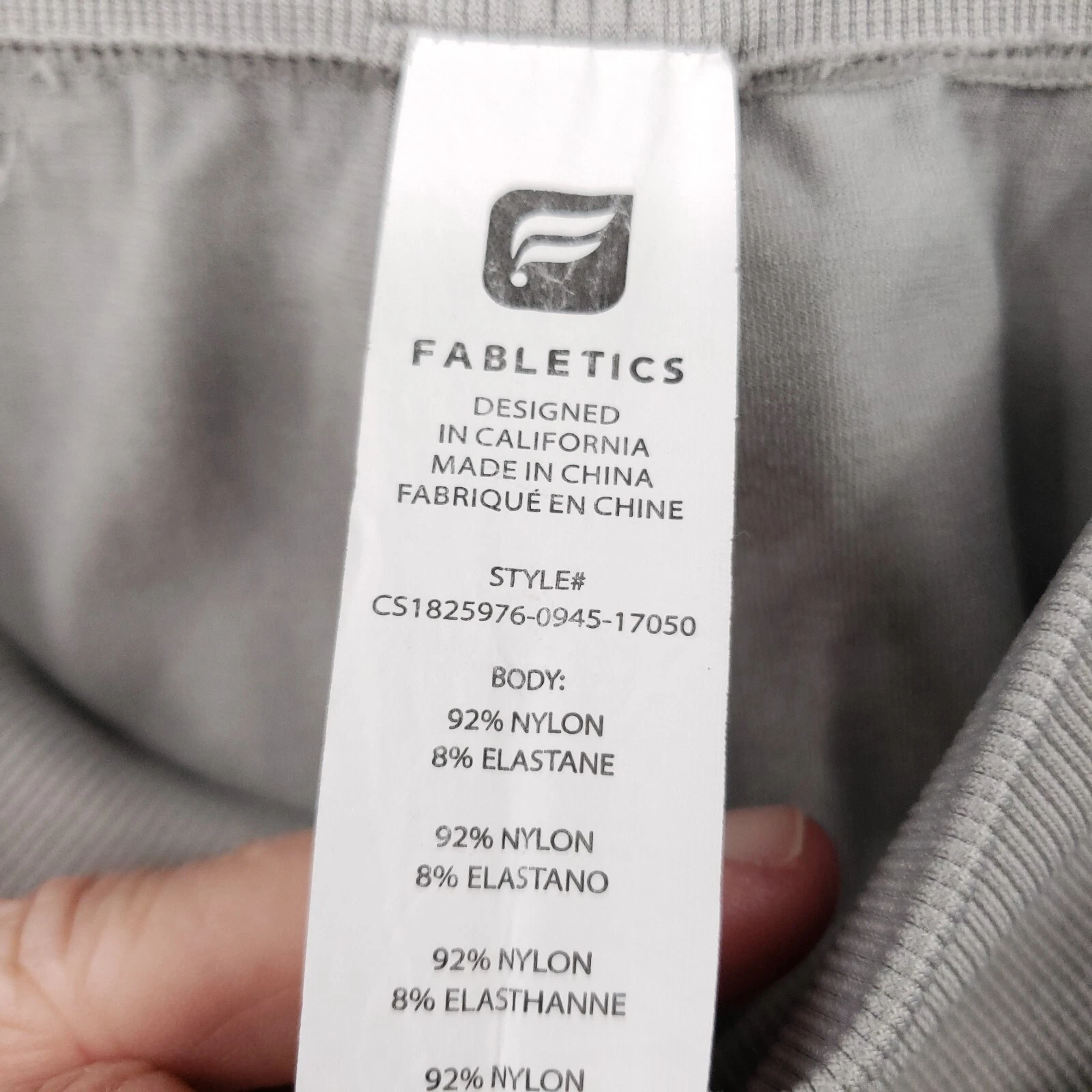 fabletics capri high-waist seamless eyelets panel leggings