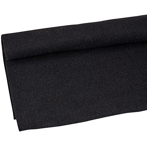 Audiopipe 3 Feet x 4 Feet Black DJ Car Sub Woofer Speaker Box Carpet Trunk