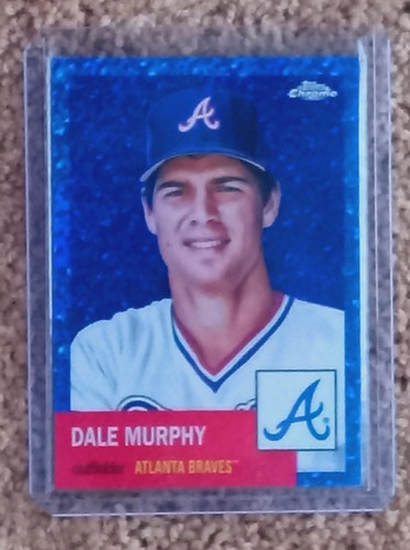 2022 Topps Chrome Platinum Anniversary #234 Dale Murphy Blue Diamond  /199 - Picture 1 of 2