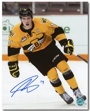 Nolan Patrick Brandon Wheat Kings Autographed Picture 8x10 Signed with COA Photo