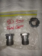 Yamaha XS1 XS1B XS2 TX650 XS650    front fork CAP BOLTS MOTORCYCLE LOT    A2392