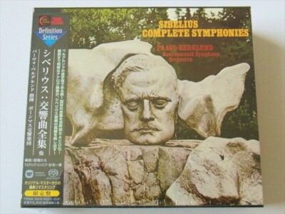 Paavo Berglund Sibelius Complete Symphonies 4 SACD Hybrid TOWER RECORDS  JAPAN | eBay