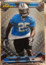 2013 Topps Finest Kenjon Barner RC #144 Carolina Panthers