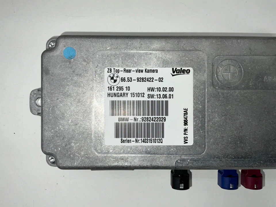BMW X3 2013 unidad de módulo de control de cámara trasera 9282422 OEM Foto 3 de 4