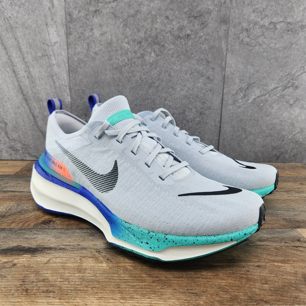 Nike ZoomX Invincible Size Mens Pure Platinum Black Running