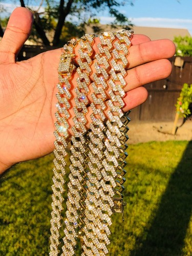 Iced 12mm Miami Cuban Link Choker 