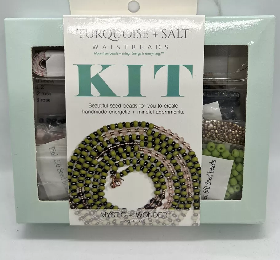 Online Class: Unboxing and Crafting Your Turquoise + Salt Waistbeads Kit:  Refuge + Safety