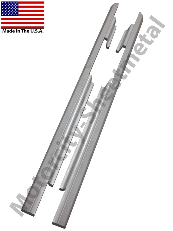 Rocker Panels Chevrolet S10 Pickup 1994-2004 4 Door Crew Cab PAIR Foto 2 de 3