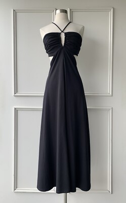 | WITCHERY | nicks backless dress black | SIZE: L,14 | $179.95 new