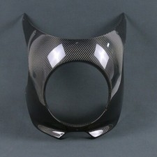Carbon Fiber Headlight Fairing Cowl Windshield Frame For Kawasaki Z900RS 17-24