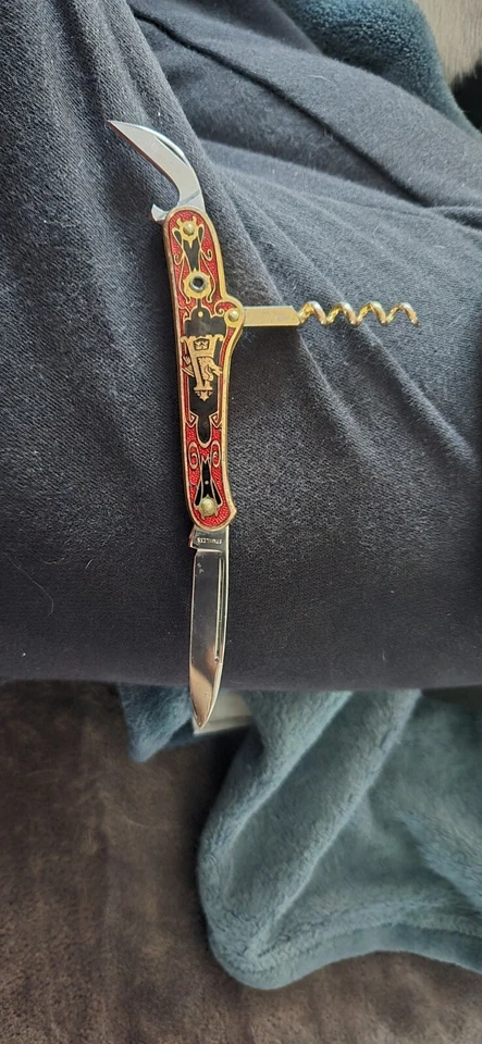 Anheuser-Busch Stanhope knife, double-sided Knife, Adolphus Busch, A & Eagle, - Image 4 of 4