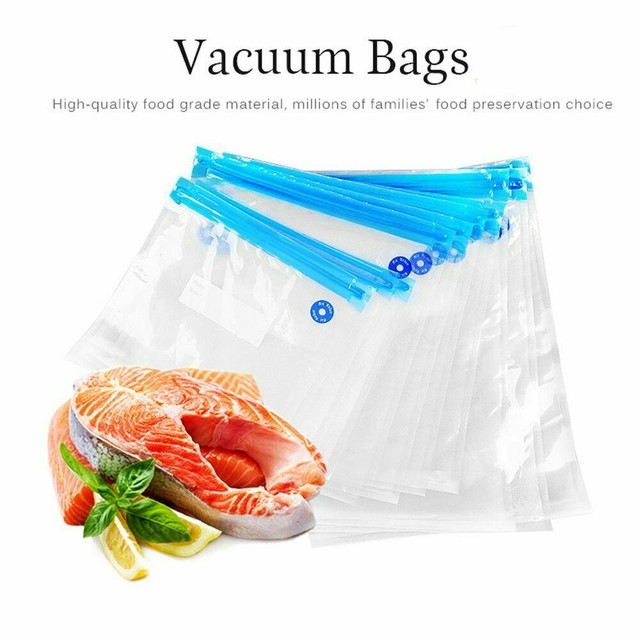 Reusable Vacuum Food Storage Bags Cookers Bag BPA Free Bags Money Saver
