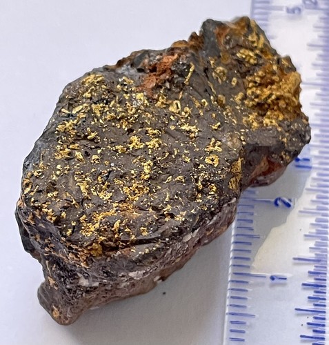 rare, natural, Australian gold in hematite 45.78 gram gross (~ 26.32-gram net) - Picture 2 of 5