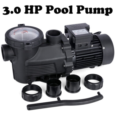 #ad 3.0 HP Inground Swimming Pool PumpMotor Strainer Replacement For Hayward Pump
