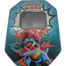 Pokemon TCG Mega Evolution Ascended Heroes Mega Feraligatr ex Tin Empty