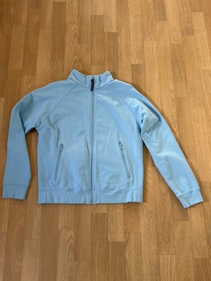 Jacke Sweatjacke Raglanärmel blau Gr.M Jerzees