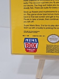 Super Mario Bros. 3 NES Nintendo New (Other) Includes Custom Mini Box RARE 