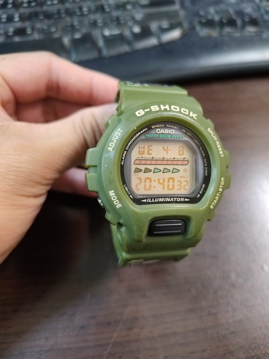 CASIO カシオ　G-SHOCK DW-6600B アメリカンスナイパー　美品 Casio G-Shock DW-6600 army livery ,belonging to American Sniper
