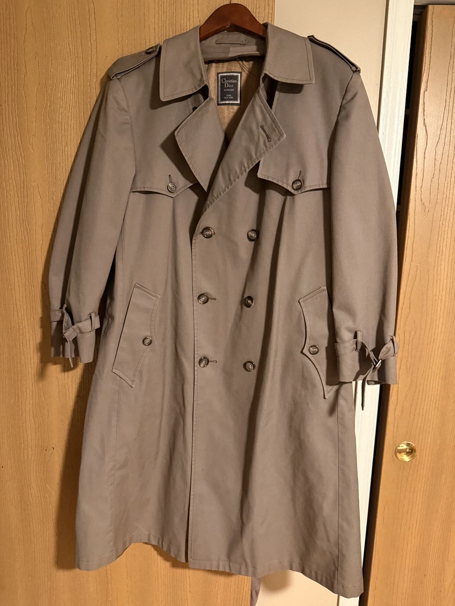 Christian Dior Monsieur Trench Coat for sale | eBay