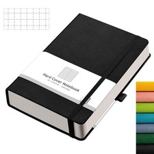 AHGXG Graph Paper Notebook - 320 Pages Grid Notebook Thick Journal A5, 100gsm...