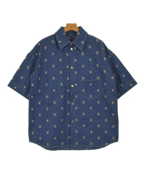 25+ Louis Vuitton Cotton Short Sleeve Casual Button-Down Shirts
