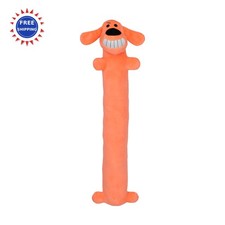 Multipet Original Loofa Dog Plush Toy - Squeaky Dogs Extra Soft Stuffed Animal