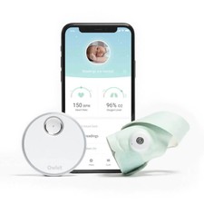 Owlet Dream Sock Mint Smart Baby Monitor View Heart Rate  Average Oxygen O2  